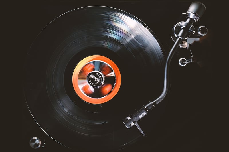 Vinyl Record Clocks