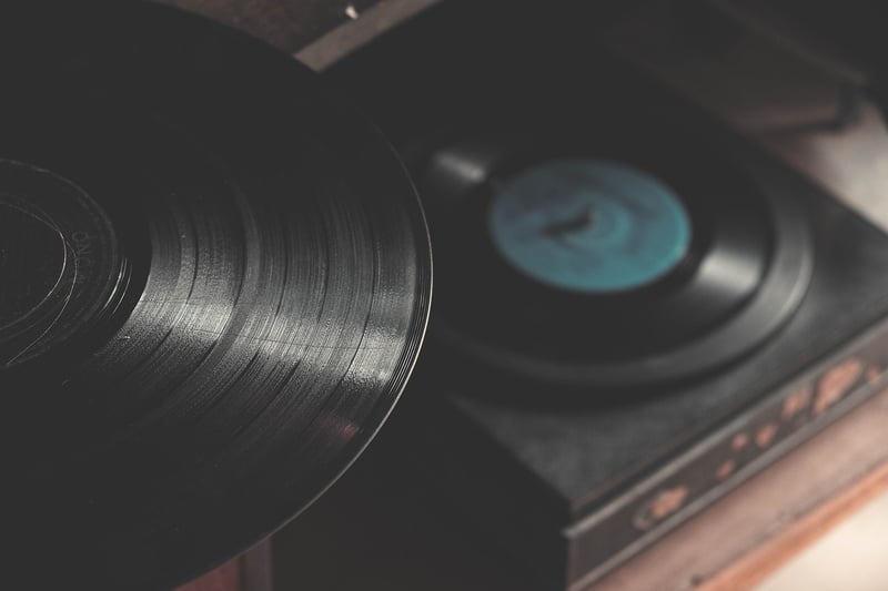 Vinyl Record Clock